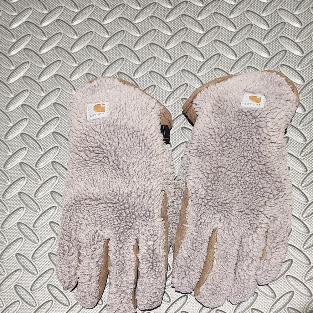 Carhartt Tan Sherpa Fleece Gloves